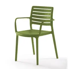 INORCA - Silla Sin Brazos Polipropileno Khao Café