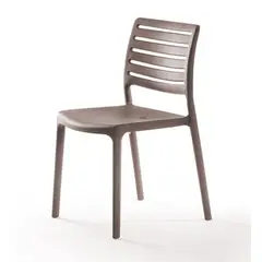 INORCA - Silla Sin Brazos Polipropileno Khao Café