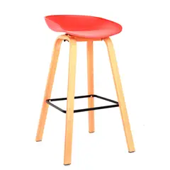 EKONOMODO COLOMBIA - Silla Bar Milyi 85x42x40 Roja