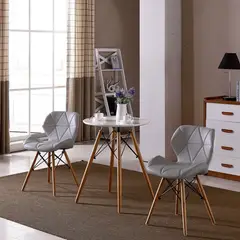 EKONOMODO COLOMBIA - Set x2 Silla Auxiliar Dais 76x39x39 Gris