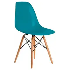 EKONOMODO COLOMBIA - Silla Auxiliar Eames 58x63x55 Verde Esmeralda