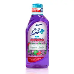 BINNER - Desinfectante Piso Sano 1 Litro Lavanda/Sandia