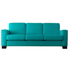 KAIU HOME - Sofá Armani Anti Rasguños 86x80x200 Turquesa