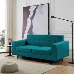 KAIU HOME - Sofá Lyte Anti Rasguños 85X80X170 Turquesa