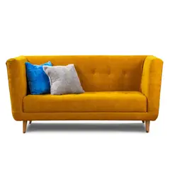 KAIU HOME - Sofá Mozz 190x80x76 Mostaza
