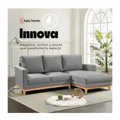 KAIU HOME - Sala Esquinero Innova Anti Rasguños 85X200X150 Gris