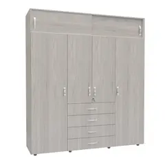 undefined - Armario Dual V2 200x180x49.9 cm Ceniza