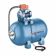 PEDROLLO - Equipo de Presión CPm670 3Hp 220V + Tanque Hidroneumático Horizontal de 60 Litros