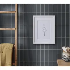 CORONA - Mosaico Brick Vitro Gris 7.1x21.7 Cm