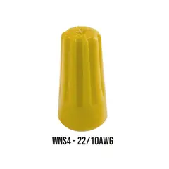 HALUX - Propack Terminal Aislada Conector Rosca (Amarrillo - Wns4) X 50 Und