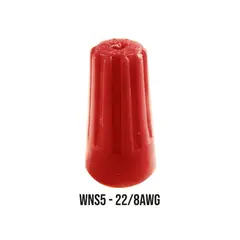 HALUX - Terminal Aislada Conector Rosca (Rojo - Wns5)