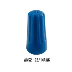 HALUX - Terminal Aislada Conector Rosca (Azul - Wns2)