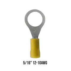 HALUX - Propack Terminal Aislada Aro Amarillo (5/16 - R5-8V) X 50 Und