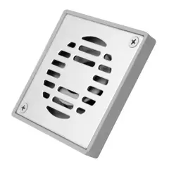 COFLEX - Rejilla Cuadrada ABS Tapa Acero Inoxidable 2-pulg VAO