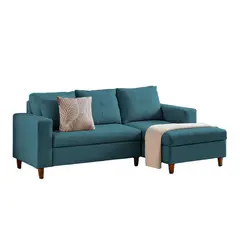 ALL STAR - Sala en L Viena 87x135x188 Turquesa