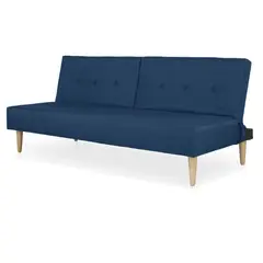 ALL STAR - Sofá Cama Trevor 80x100x180 Azul Indigo