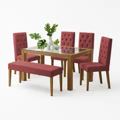 ALL STAR - Juego Comedor 6 Puestos Miguel Angel Salmon