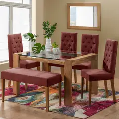 undefined - Juego Comedor 6 Puestos Miguel Angel Salmon