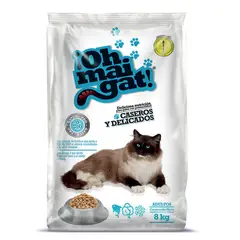 GENERICO - Alimento Seco Para Gato Caseros Y Delicados Oh Mai Gat 8kg