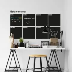 ADAZIO - Vinilo Planificador Semanal en Pizarra 115x65
