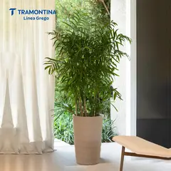 TRAMONTINA - Maceta Grego en Polietileno Arena 65 cm