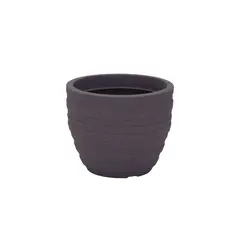 TRAMONTINA - Matera Plástica Cónica Inca 38Cm Cemento