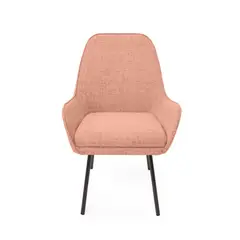 HOGAR VENECIA - Poltrona Noruega 91X58X63 Tela Poliéster Salmón