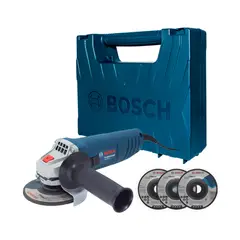 BOSCH - Pulidora 4 1/2Pulgadas 850 W 11000 Rpm + 3 Discos + Maletin