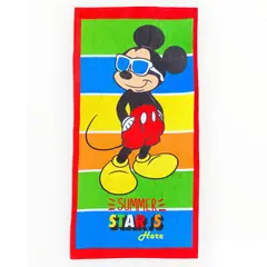TELARY - Toalla Mickey Roja 60X120Cm
