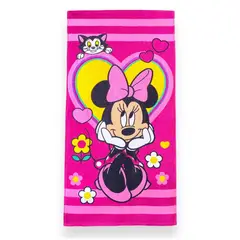 TELARY - Toalla Minnie Happy 60X120Cm