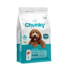 CHUNKY - Comida Seca Para Perro Adulto Nuggets De Pollo 2kg