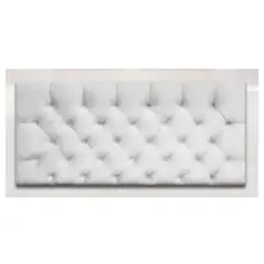 E MADERA - Cabecero Flotante Blanco