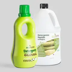 ECOHOME - Detergente Líquido Ecológico Galón 3.785Ml+2Lt