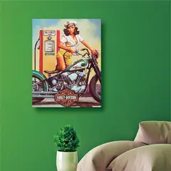 DE CASA - Retablo 30x40 Harley