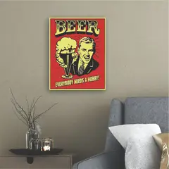 DE CASA - Retablo Vintage 30x40 Beer