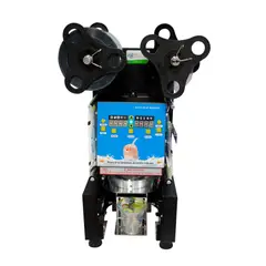 FULLER - Selladora de Vasos Plásticos Full 7 a 22oz Automática Black