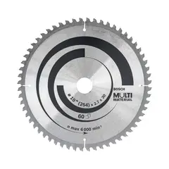 BOSCH - Disco Sierra Circular 10 Pulgadas Eje 1-3/16 Pulgadas / 60D