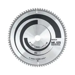 BOSCH - Disco Sierra Circular 12 Pulgadas Eje 1-3/16 Pulgadas / 80D