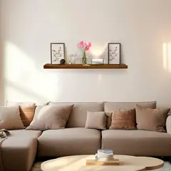 JUST HOME COLLECTION - Repisa Little 99.5x4x19.5 cm Madera Natural
