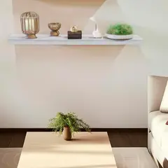 JUST HOME COLLECTION - Repisa Little 39.5x4x19.5cm Madera Natural