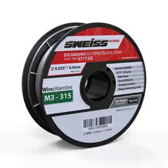 SWEISS - Soldadura Fcaw Autoprotegida 0.035 E71t-Gs 2 Lb