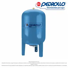 PEDROLLO - Tanque Hidroneumático de Membrana Vertical de 60 Litros