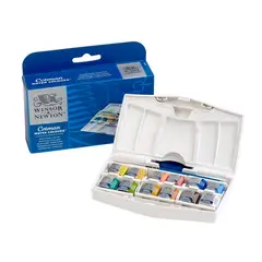 WINSOR & NEWTON - Estuche Acuarela Cotman Pastax12