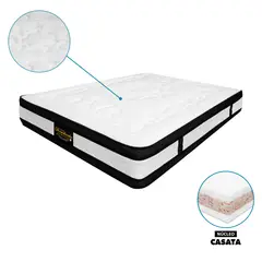 DORMILANDIA - Colchón Sencillo 100x190 Espumado Hibrido