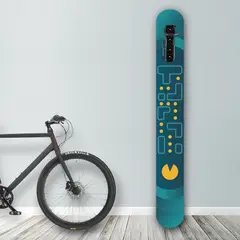 GENERICO - Soporte de Pared para Bicicleta The Pacman Route