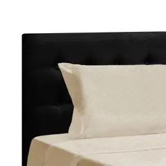 DORMILANDIA - Juego De Sábanas Embozada Sencillo 100X190 Beige
