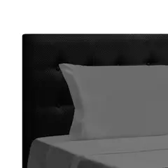 DORMILANDIA - Juego De Sábanas Embozada Sencillo 100X190 Gris