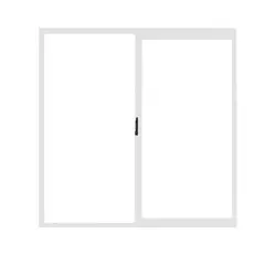 HOLZTEK - Ventana 1.0x1.0m Aluminio Blanca Vidrio 4mm