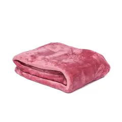 DISTRIHOGAR - Cobija Piatto 100x150 Cm 250 Gr Palo Rosa