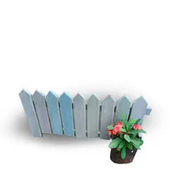 LAYCO - Cerca para Jardín Madera Plástica 100x90cm